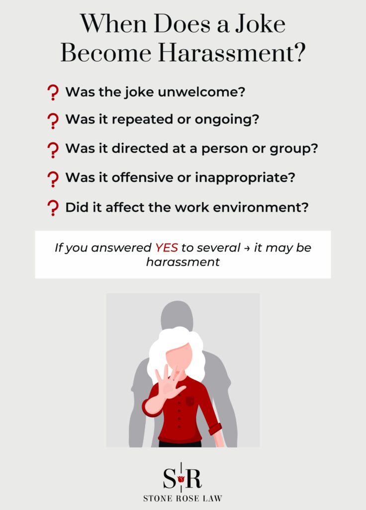 When Does a Joke Become Harassment?