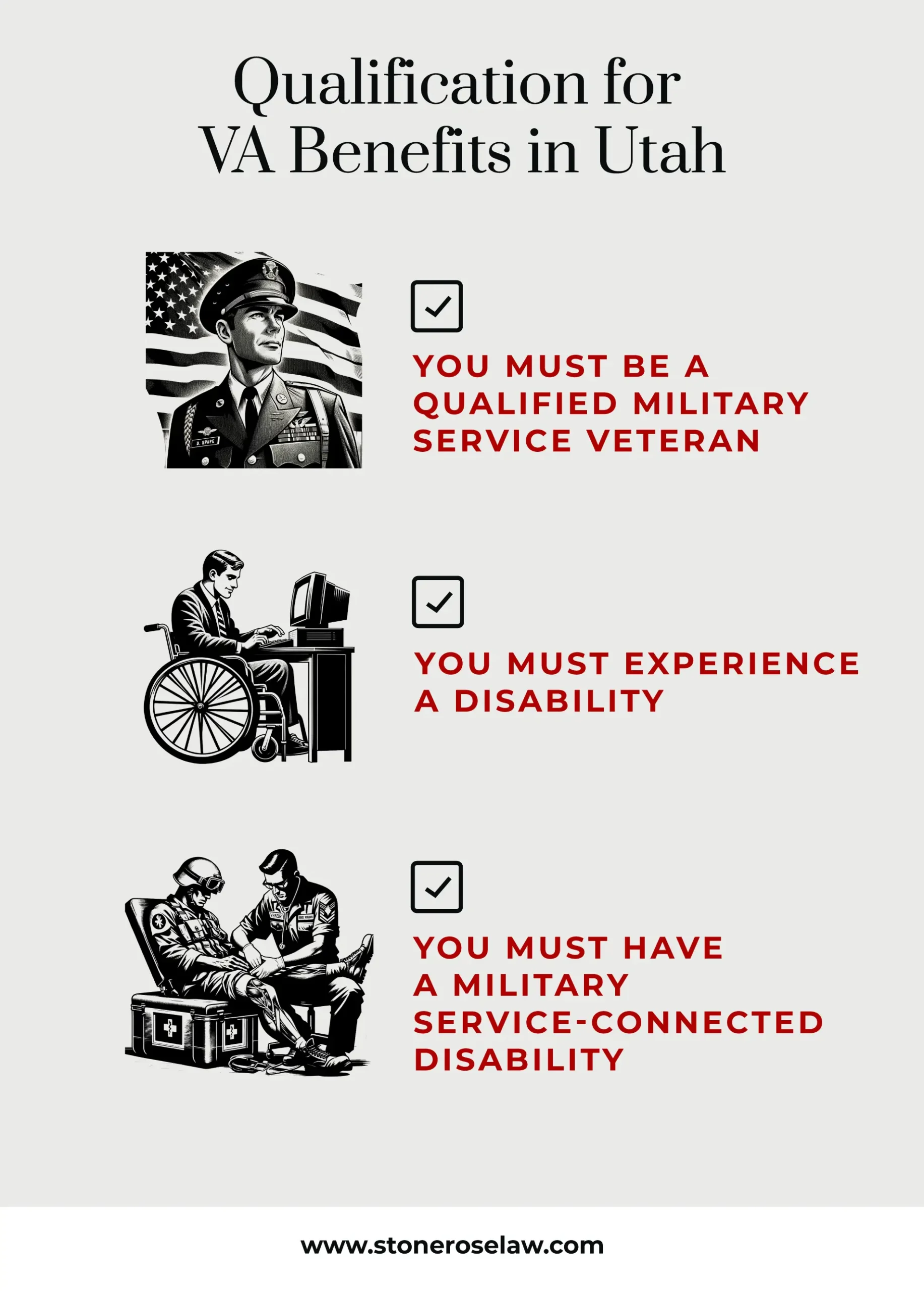 How to qualify for VA benefits in Utah