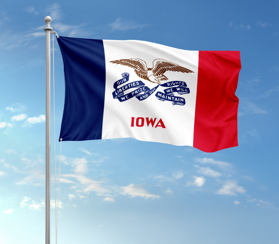 Iowa flag