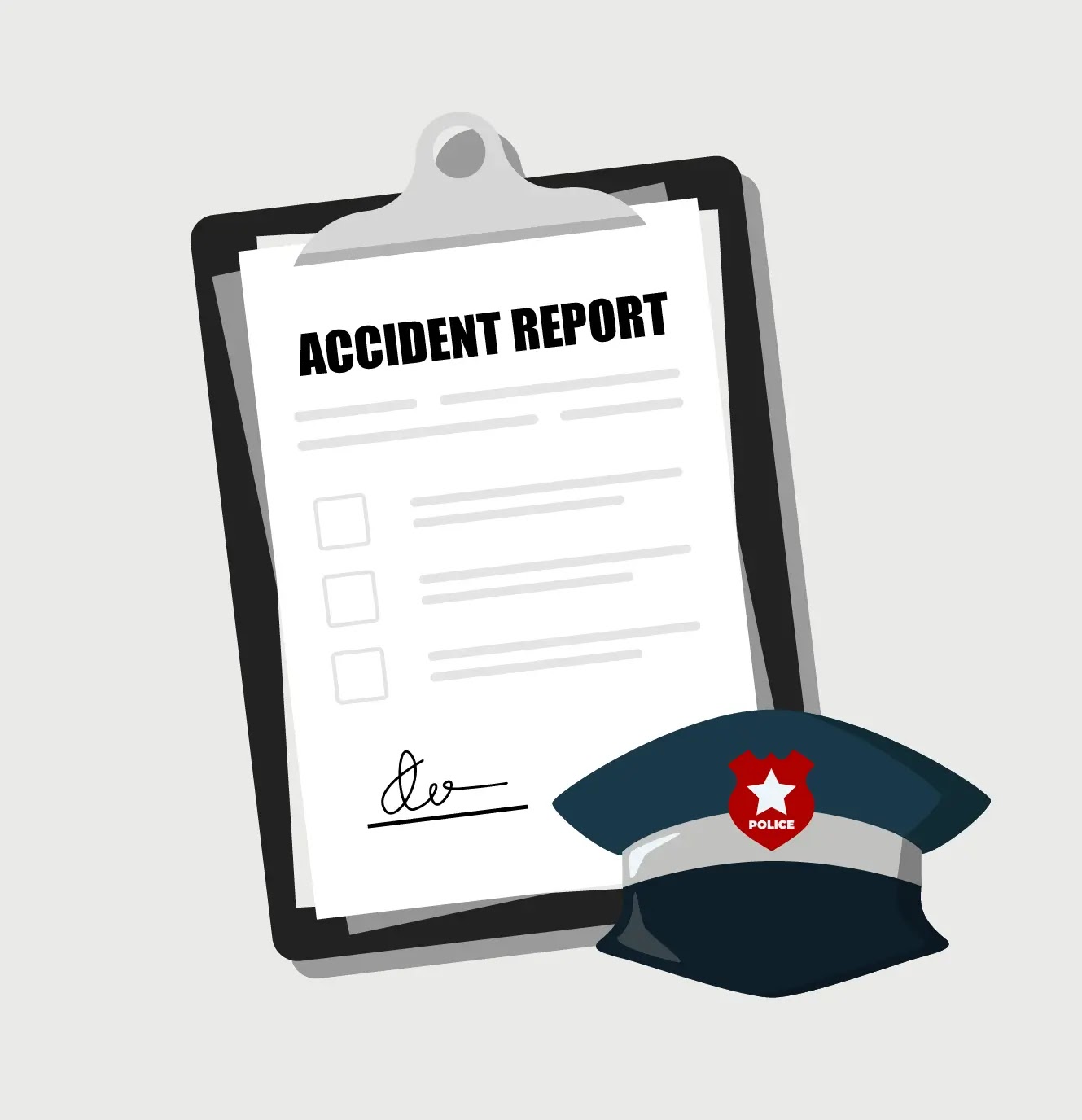 car accident police report